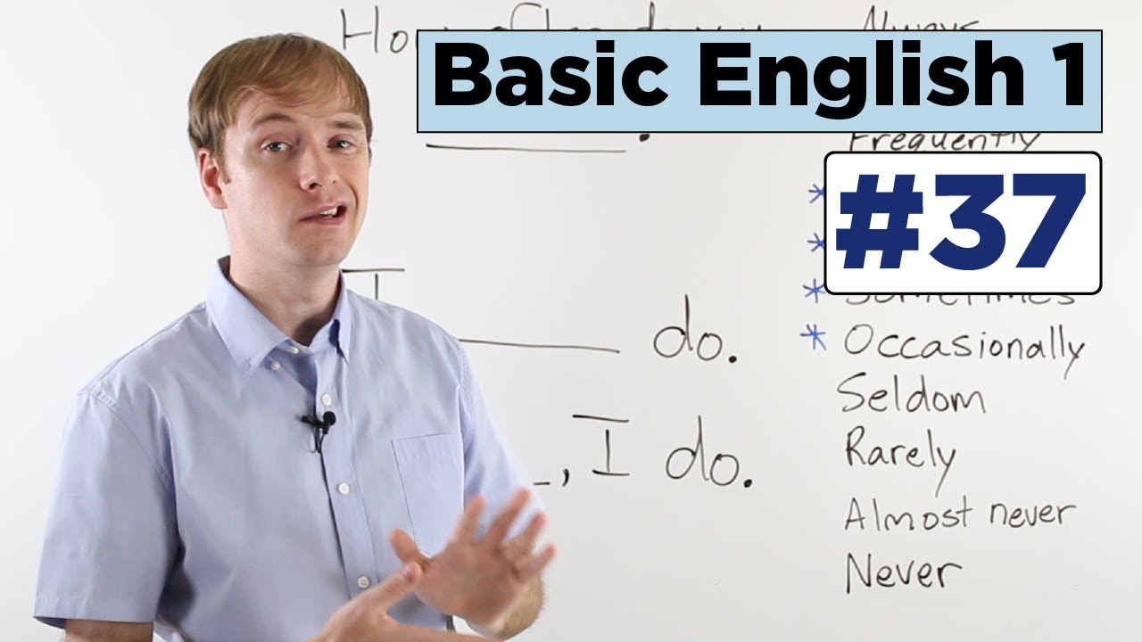 Learn Indefinite Adverbs of Frequency | Basic English Conversation Course
