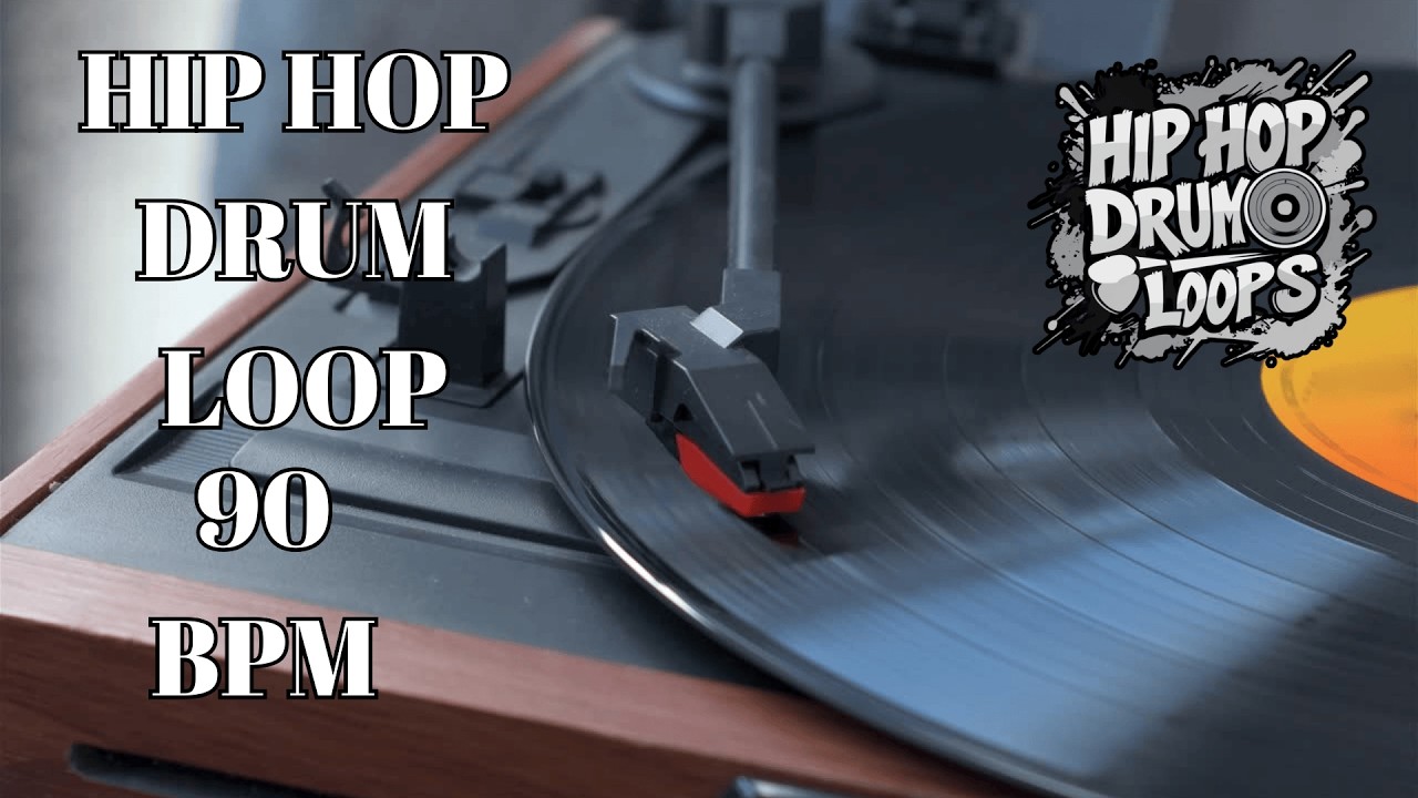 90 BPM Hip Hop Drum Loop | Laid Back Boom Bap