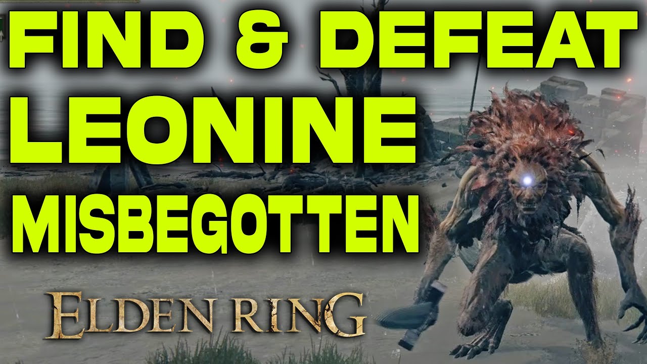 Местоположение и как победить секретного босса Леонин Мисбеготтен | Elden Ring | Бой с боссом