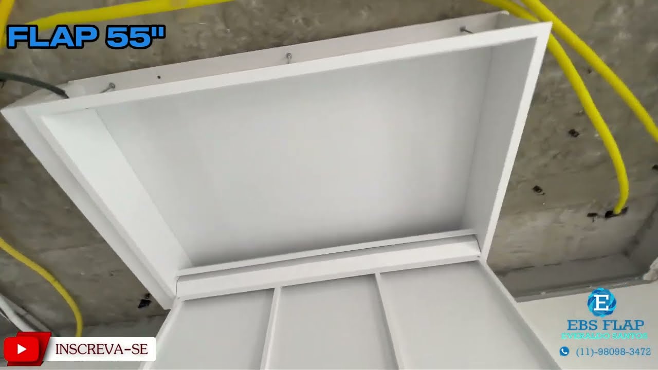 Suporte de tv para embutir no teto - Cliente #157