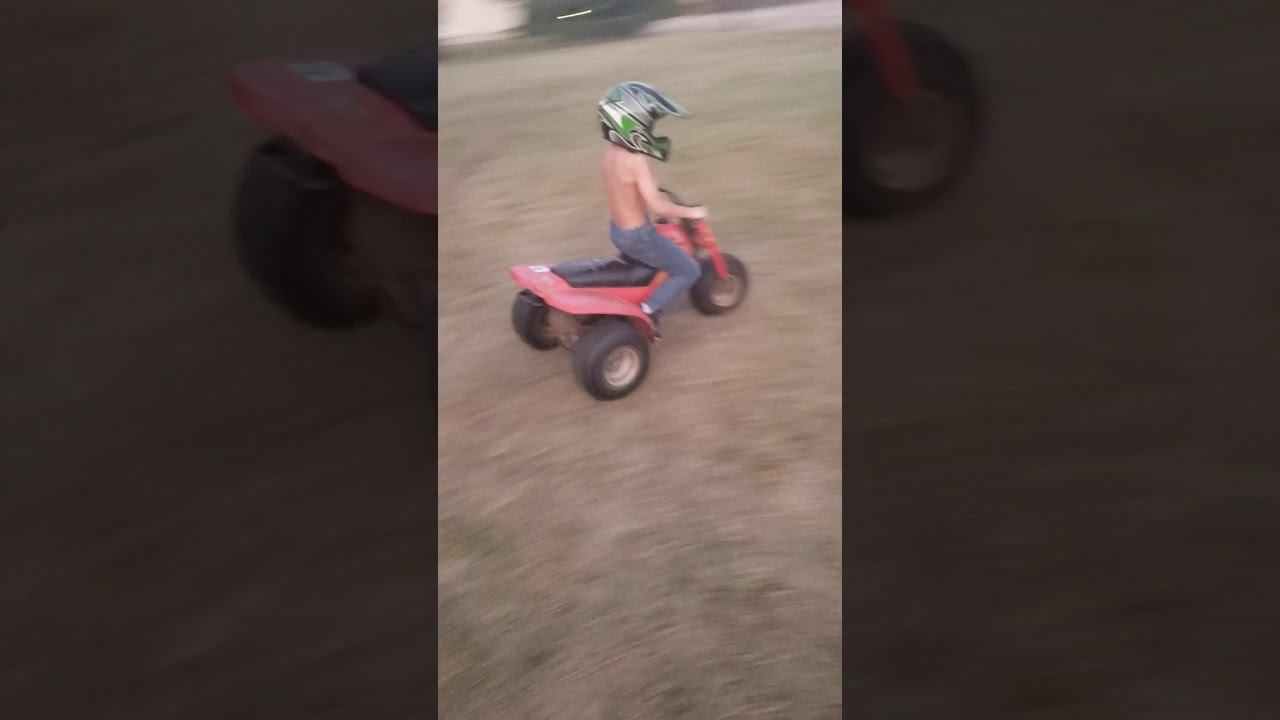 9 year's old. yamaha tri zinger