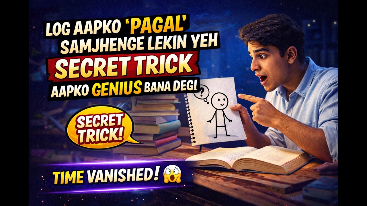 People Will Think You're Crazy… But This Study Trick Makes You Smarter