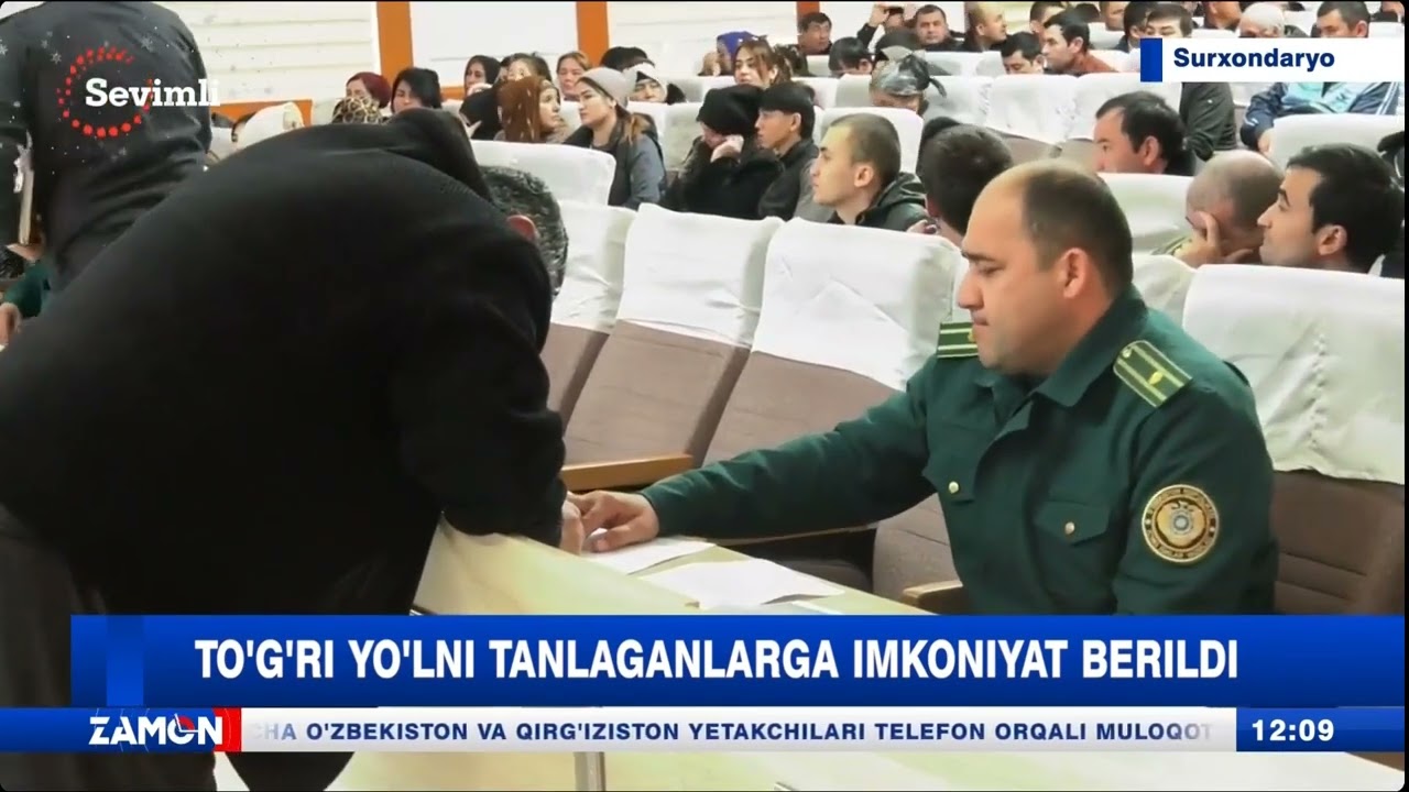 To'g'ri yo'lni tanlaganlarga imkoniyat berildi (Surxondaryo)