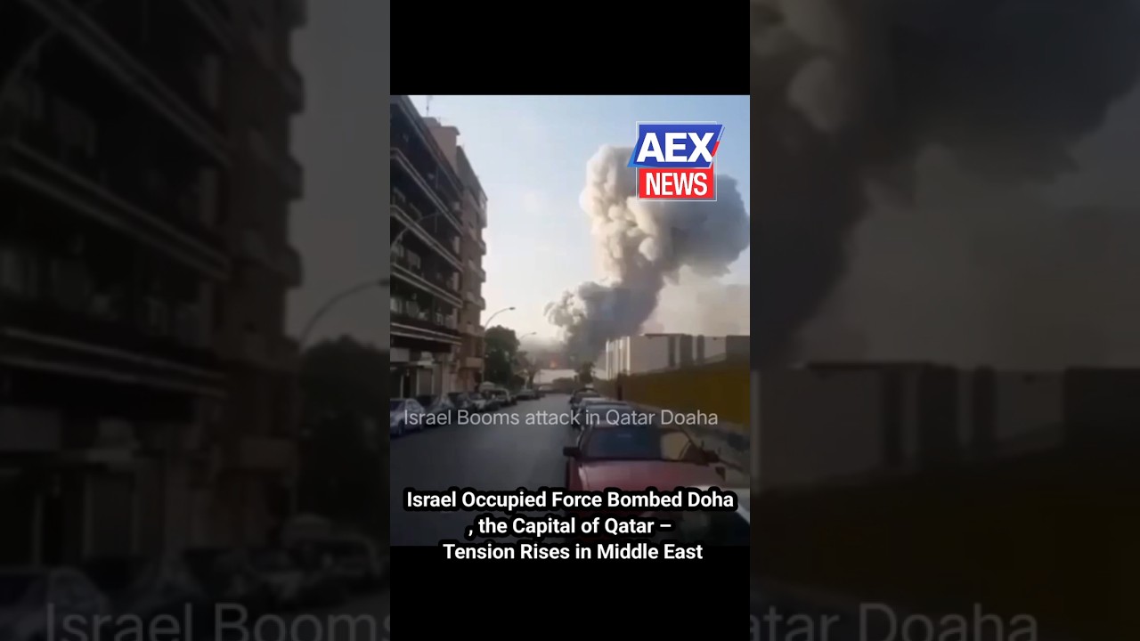 Israel Strikes Hamas in Qatar &ndash; Ceasefire Talks on Edge! | Breaking News 2025