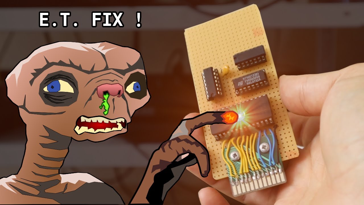 Upgrading my DIY ATARI 2600 cartridge so I could play E.T.