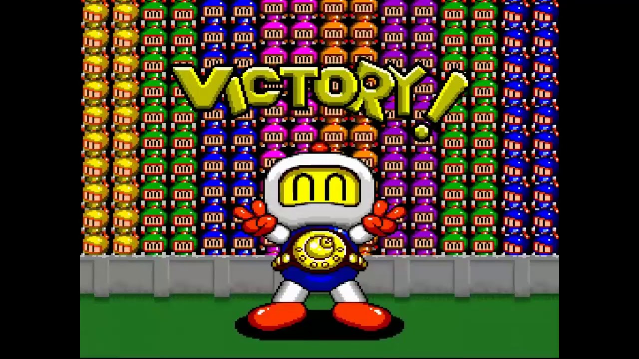 Super Bomberman - Battle Mode all Stages: Level 10 (Hard Mode)