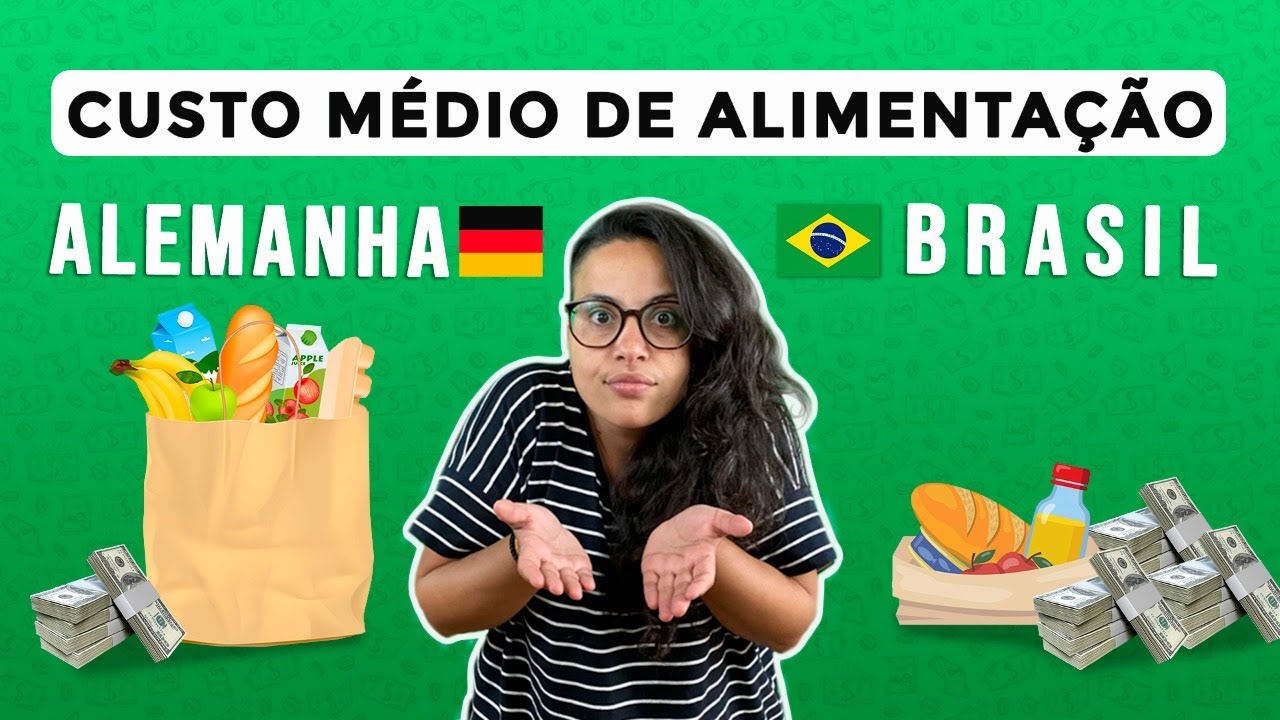 Custo médio da alimentação na Alemanha