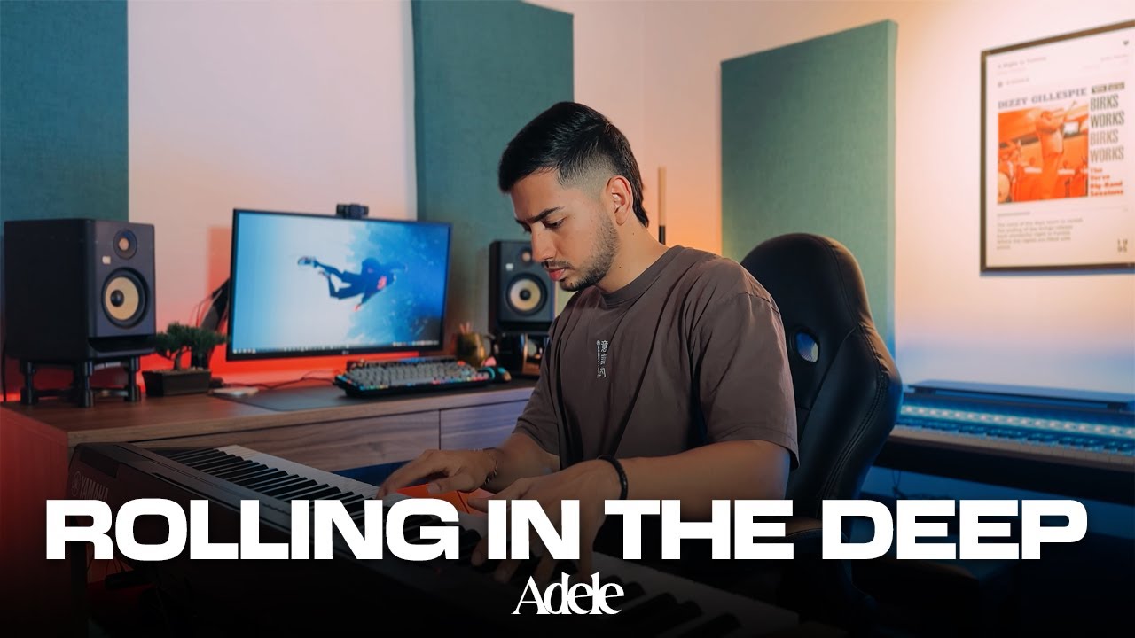 Rolling In The Deep - Adele (EPIC Piano Cover) | Eliab Sandoval