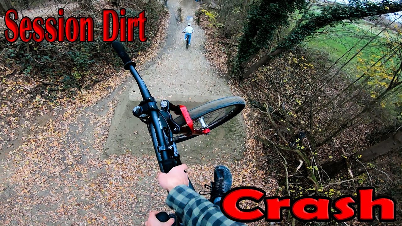 Première session dirt avec vous + crash !