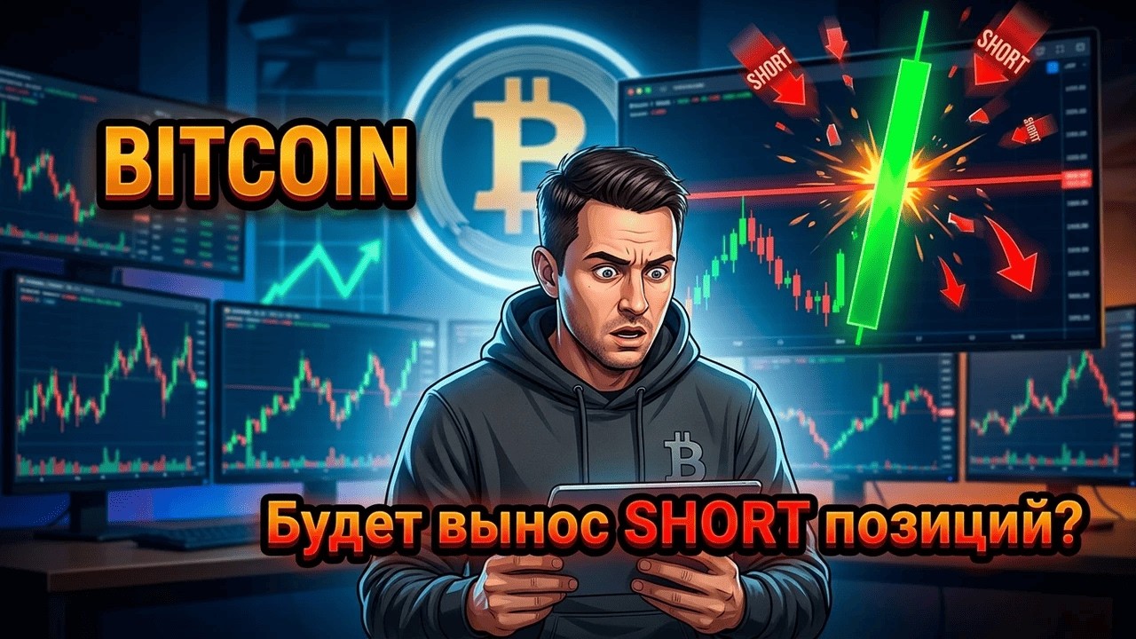 🪙BITCOIN сделает вынос ❌SHORT позиций❓