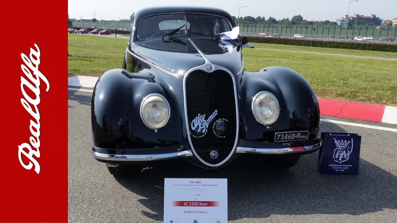 ALFA ROMEO 6C 2300 e 2500: le mitiche vetture del biscione  in Concorso a RealAlfa