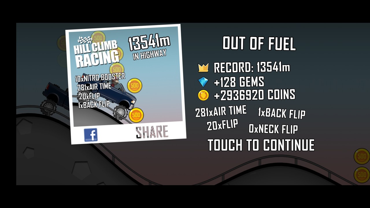 Cara Mendapatkan Koin yang Banyak - Hill Climb Racing Part 2
