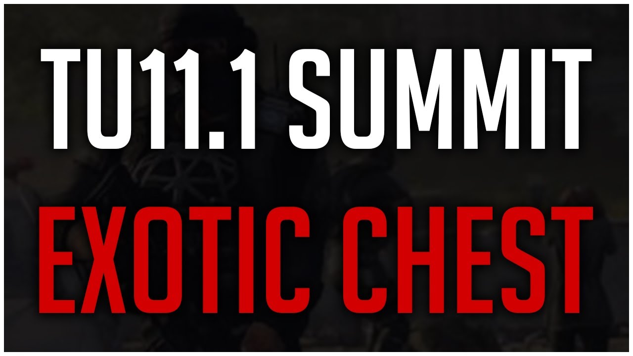 How to Get the RIDGEWAY'S PRIDE EXOTIC CHEST From The Summit After TU11.1 in The Division 2!