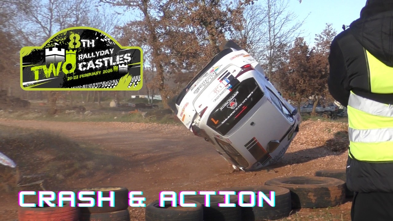 8. Rally Day Two Castles - Due Castelli | Crash & Action