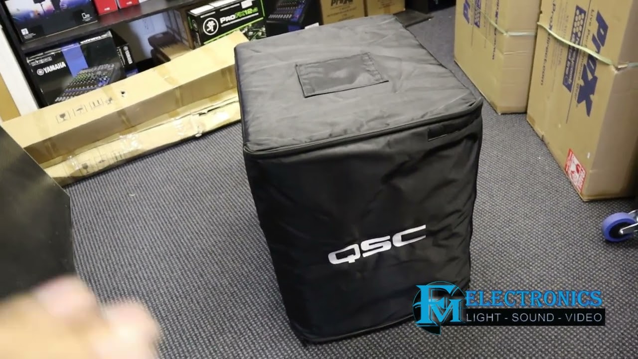 Bajo QSC KS118 Covers De Proteccion | AUVI Products #fmelectronics #djeshopfmelectronics #qsc
