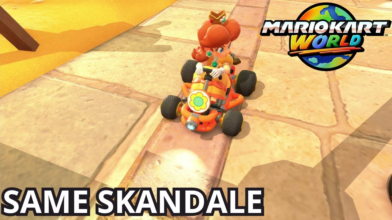 Same skandale na tych drogach Mario | Mario Kart World [PL]