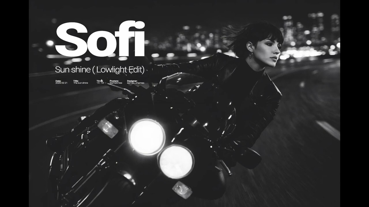 Sofi - Th Sun shine / Lowlight Edit