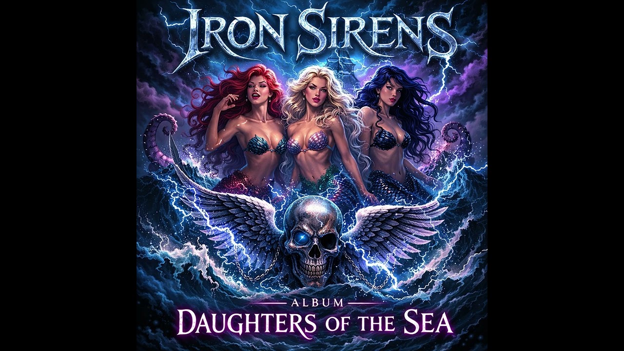 IRON SIRENS      On the edge of light     (80'S GLAM METAL)