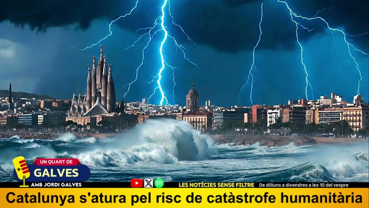 Catalunya s'atura pel risc de catàstrofe humanitària, és ben viu el record de València /2026 02 11