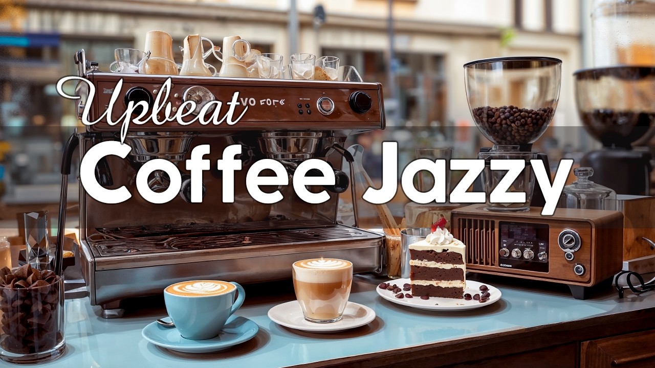 Upbeat Coffee Jazz in Morning ☕ February Positive Jazz & Bossa Nova to Boost Focus, Work and Study