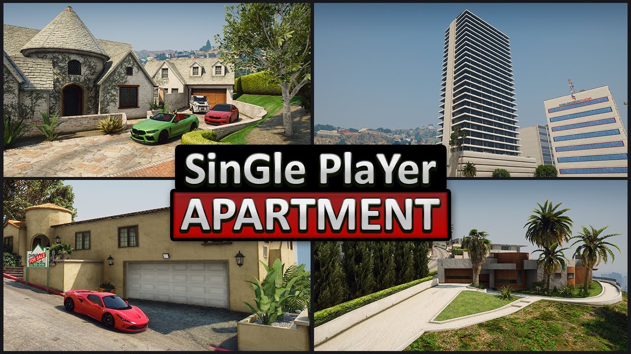 КАК ПОКУПАТЬ ЖИЛЬЕ В СЮЖЕТКЕ GTA 5! GTA Five: Apartment & Garage (SPA II) МОД НА ПОКУПКУ ДОМОВ ГТА 5