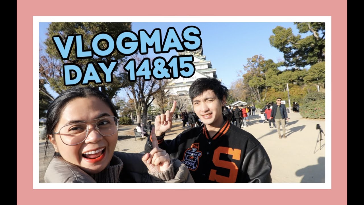 YUNG EROPLANO NAMIN AY... + OSAKA FOODTRIP (VLOGMAS DAY 14&15) | Anna Cay ♥