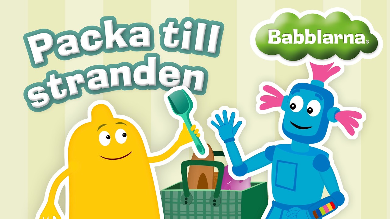 Babblarna - Packa till stranden