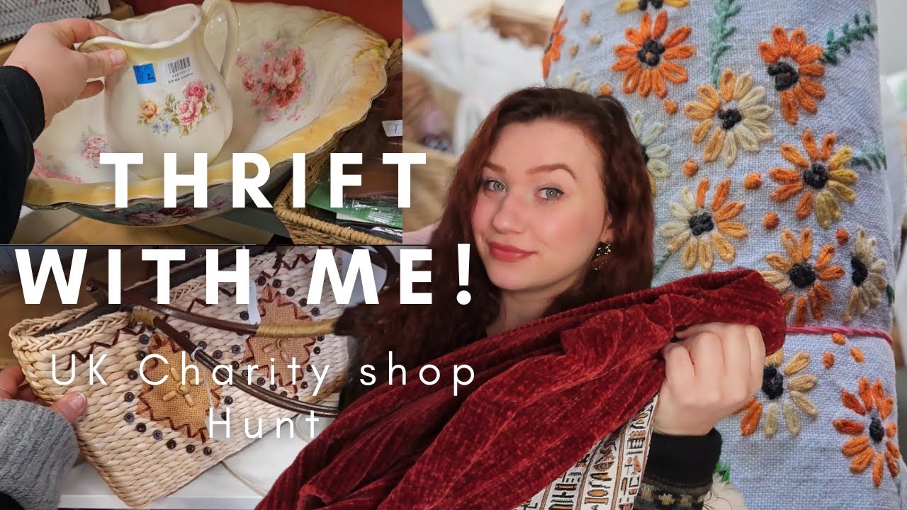 Walk through the charity shop and hunt with me! Thrift Store hunt UK