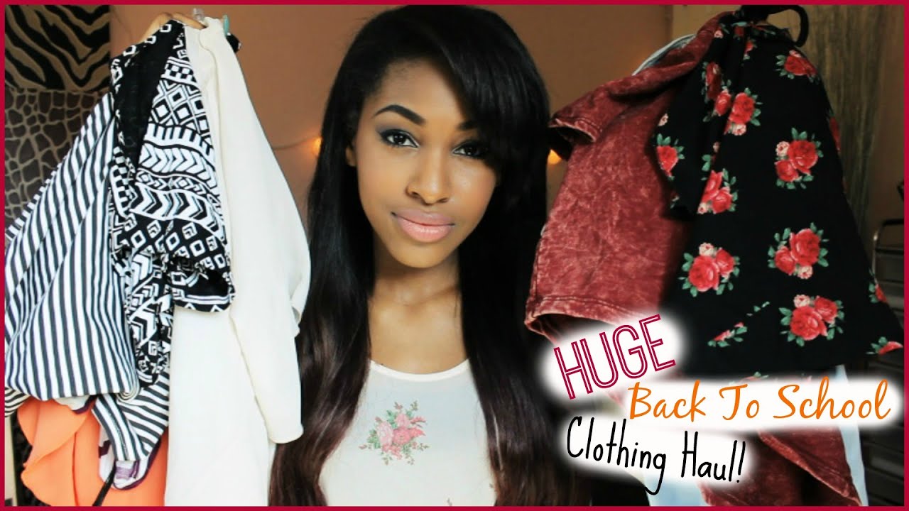 HUGE Back to School Clothing Haul! 2014-15