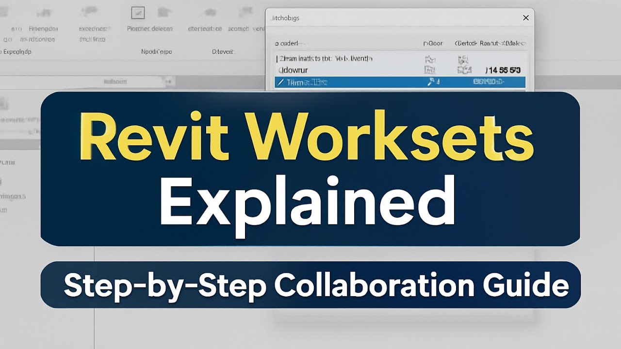 Master Revit Worksets | Step-by-Step Collaboration Guide 👷‍♂️🏗️