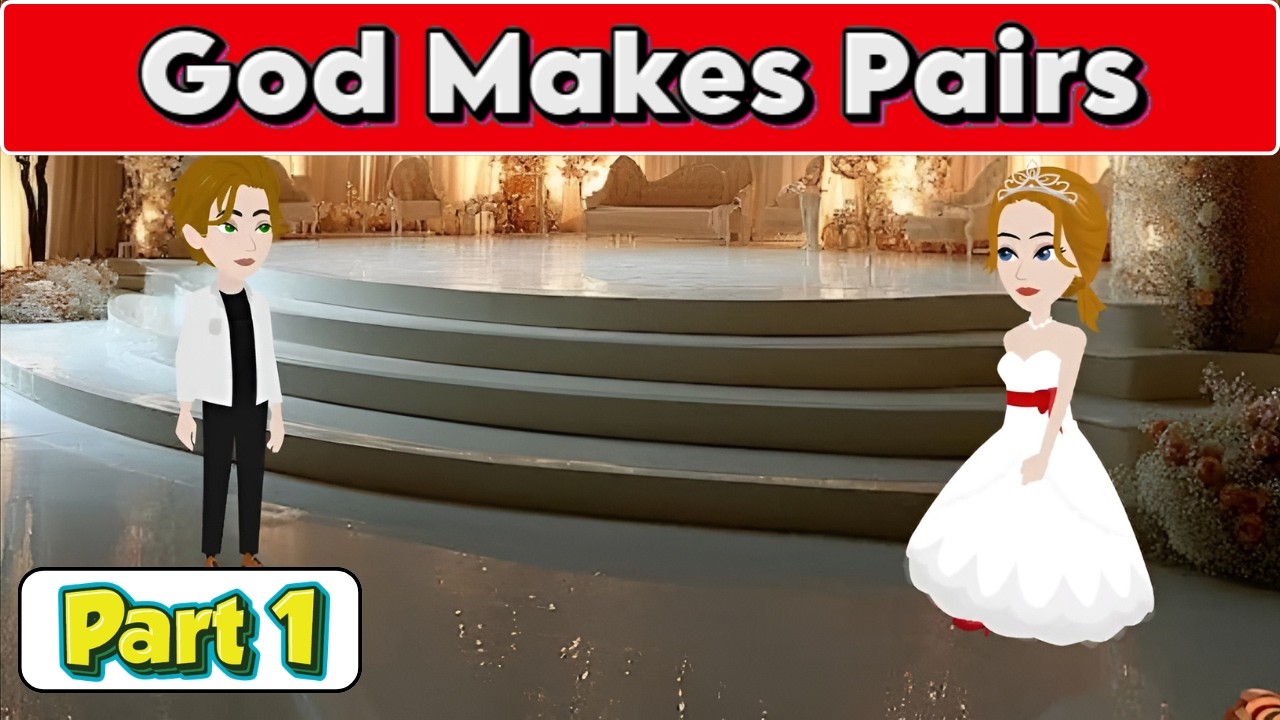 God Makes Pairs part 1 | English Animated Story | Learn English | Jazzy English Story