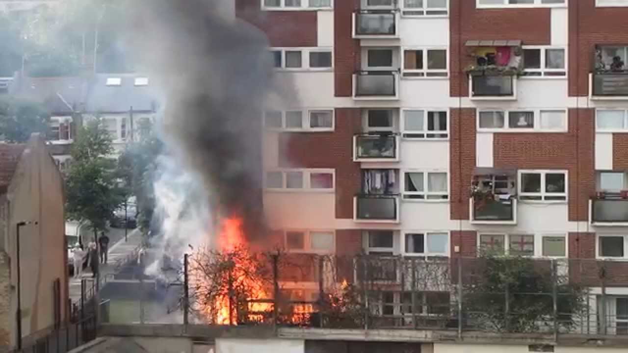 Hammersmith and Fulham Firefighters in action