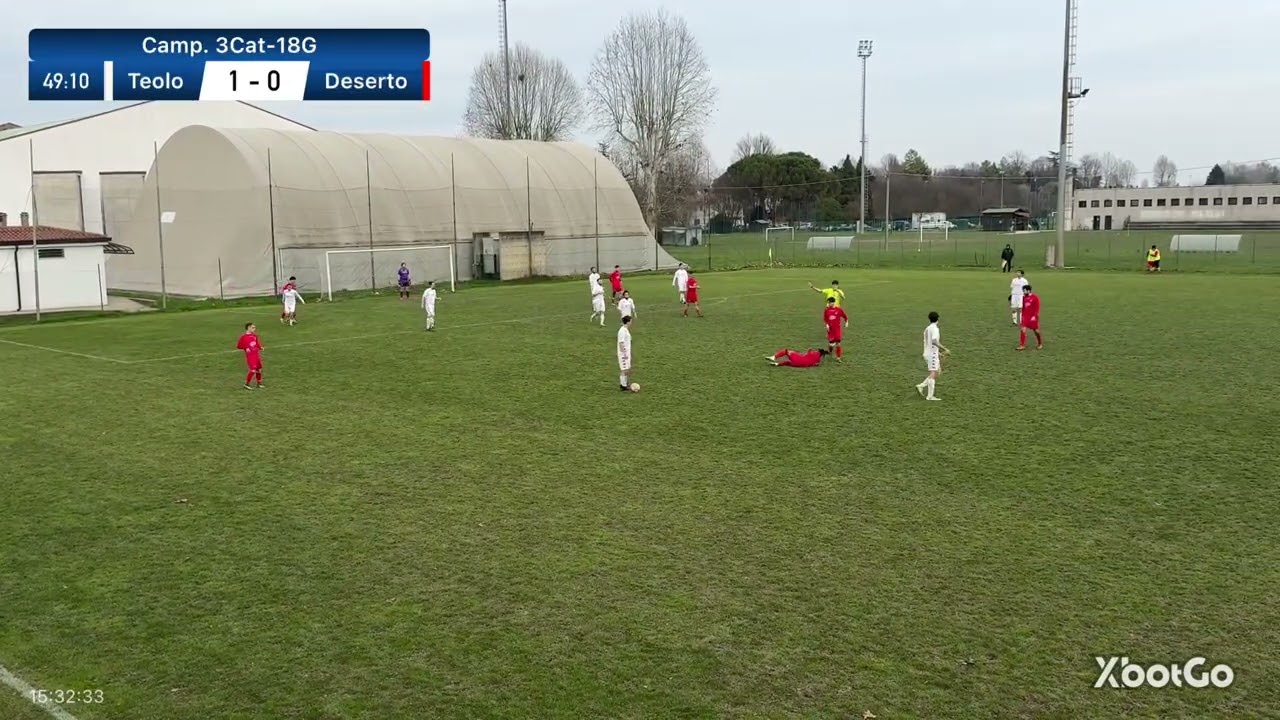 Highlights - 22-02-2026  Camp. terza cat. Padova, giornata 18 - Teolo vs Deserto… 1 - 2