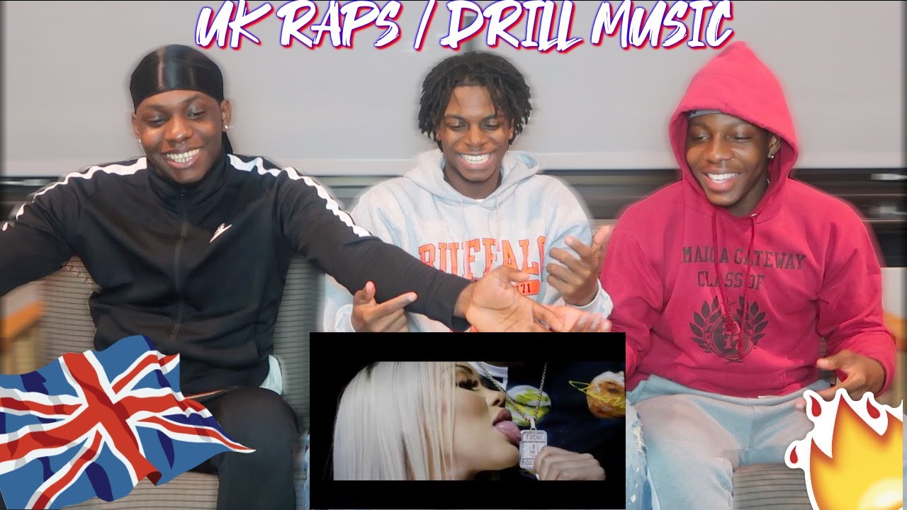 Americans/Africans React to UK RAP/DRILL music pt.2 FT. DAVE, DIGGA D, RUSS , & MORE