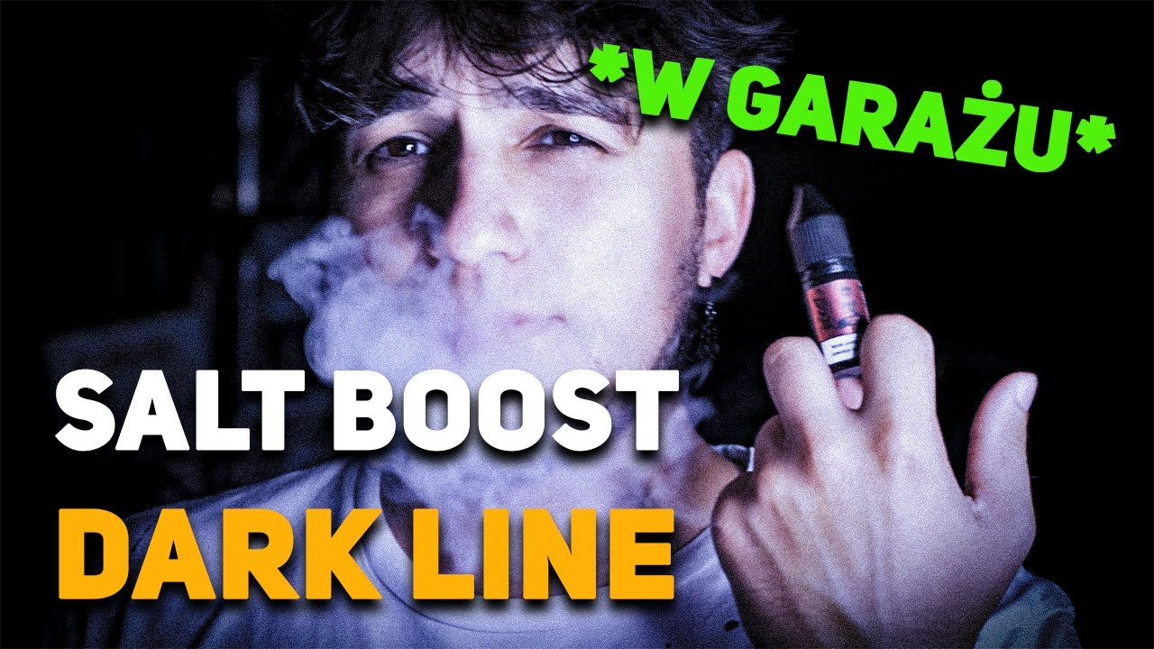 SALT BOOST - DARK LINE w GARAŻU | TESTUJĘ 11 SMAK&Oacute;W! 😎