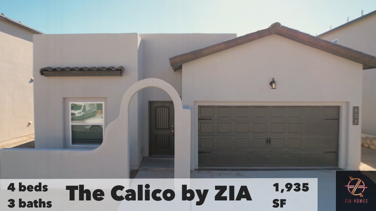 ZIA Homes | Gorgeous New Home  -  Move In Ready | The CALICO