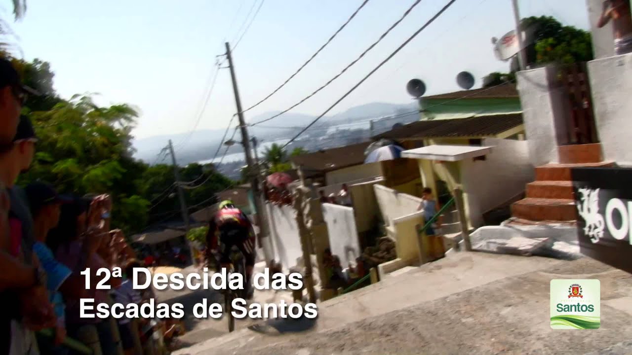 Adrenalina e alta velocidade nas escadas do Monte Serrat