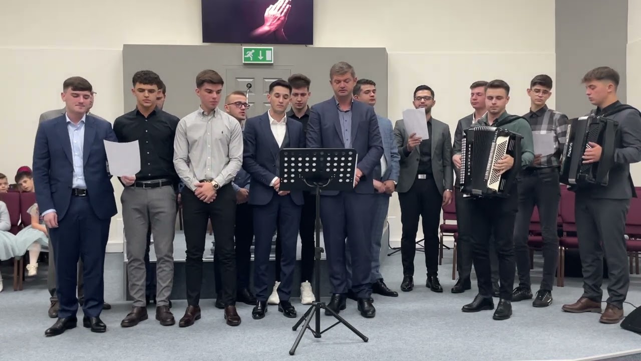 Grupul bărbătesc Elim Dublin - O, Cuvânt al vieții, dătător de har. 15 Octombrie 2023