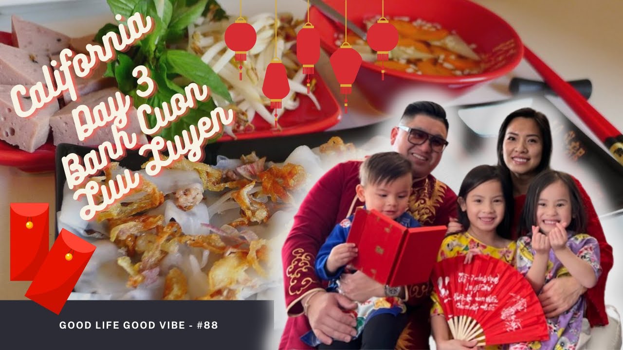California Day 3: Ăn tại Bánh Cuốn Lưu Luyến, Thach che Hien Khanh và khám phá lễ hội hoa ở Bolsa OC