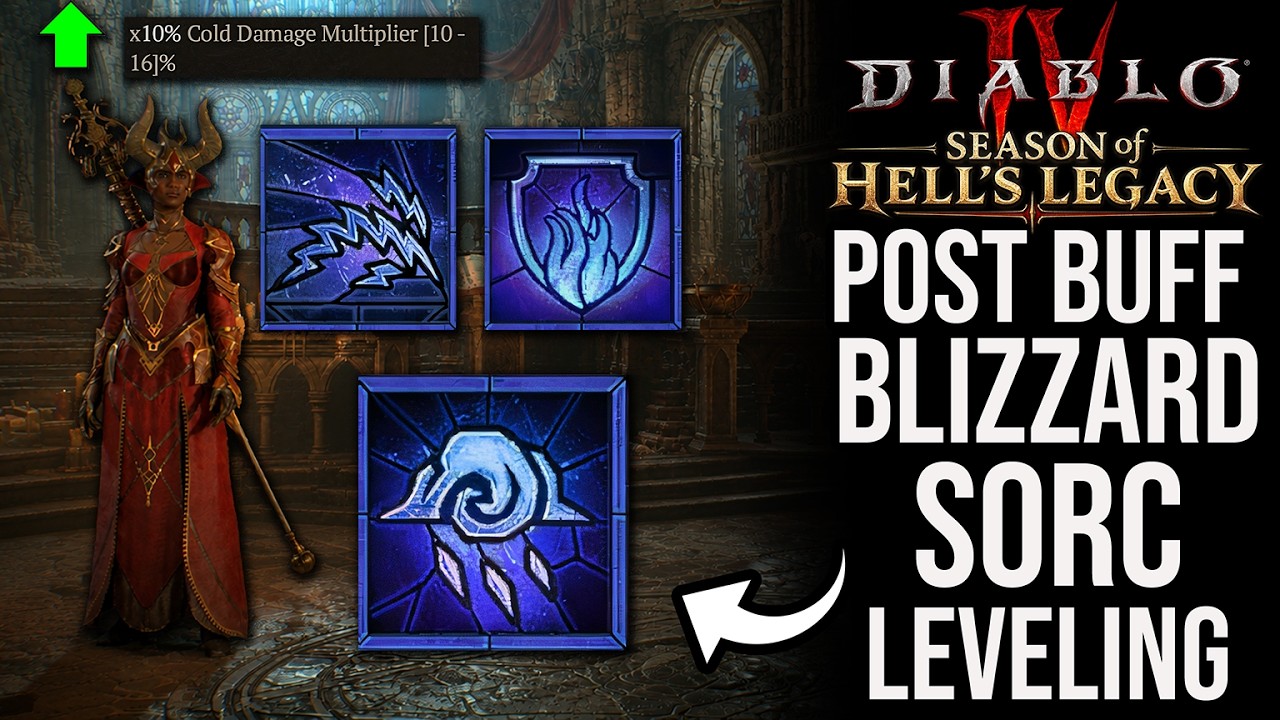 Diablo 4 - Волшебник Blizzard стал невероятно сильным после этих усилений! Безумный билд на шок |...