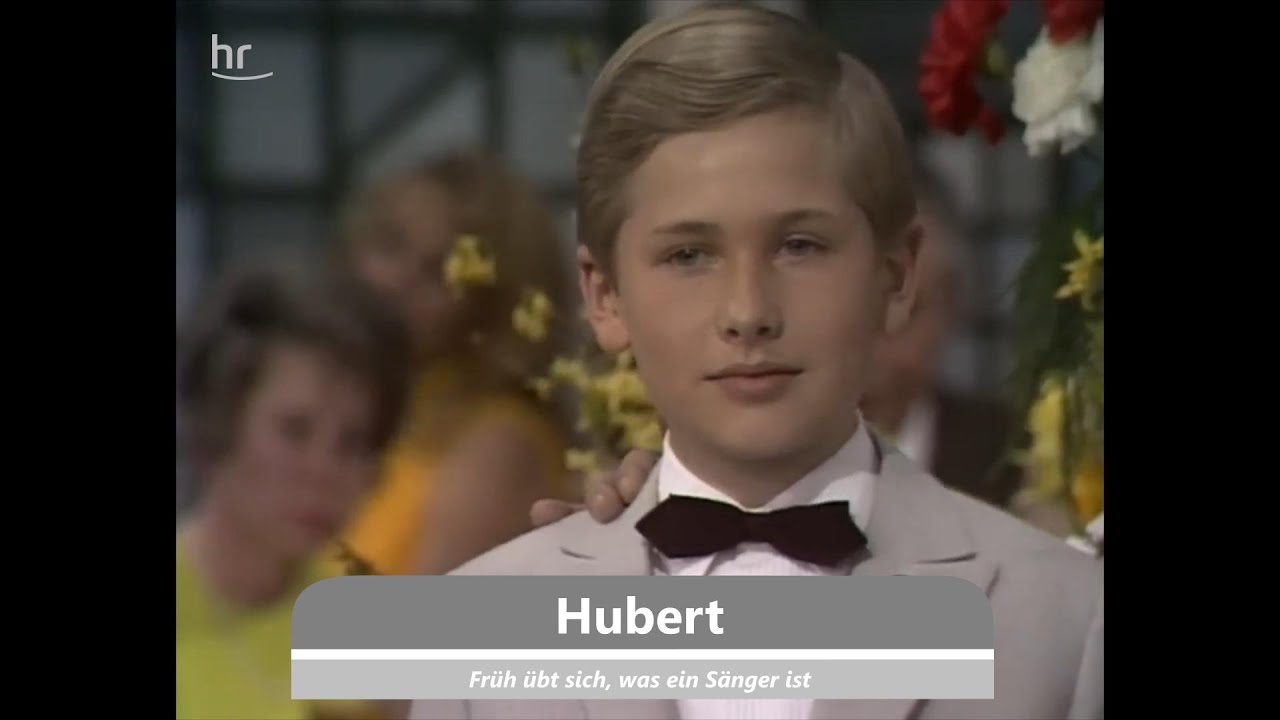 HUBERT (Diehl) - Früh übt sich, was ein Sänger ist (1969)