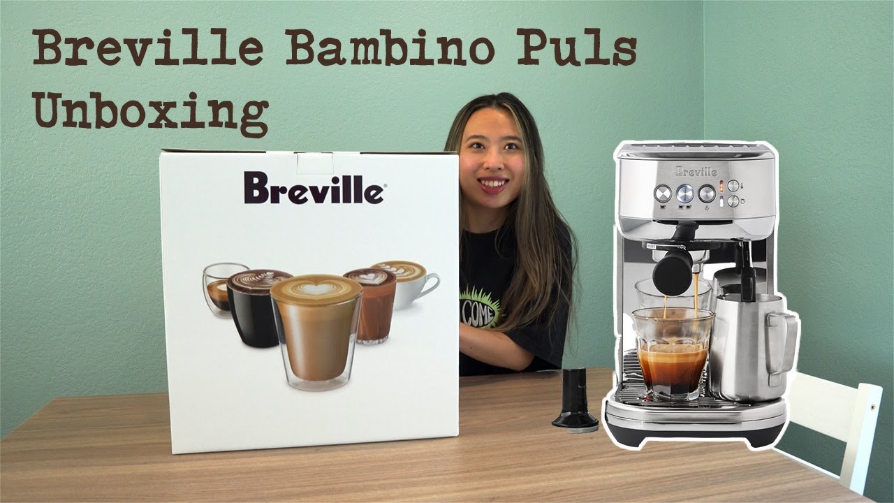 Unboxing - Breville Bambino Plus Espresso Machine | Making my first cup of latte