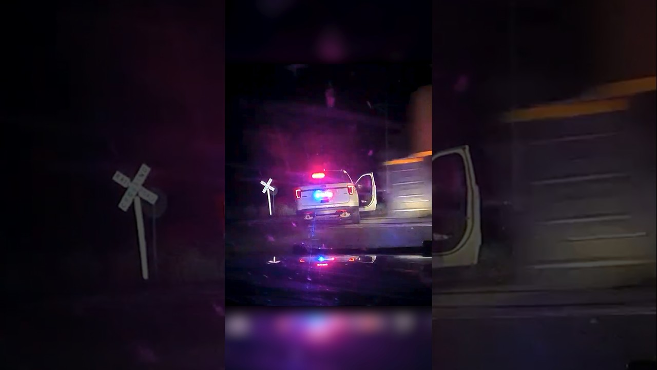Cops Leave Suspect On Train Tracks