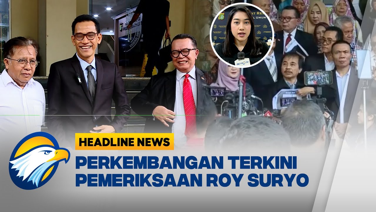 [HEADLINE NEWS, 10/02] Perkembangan Terkini Pemeriksaan Saksi Kasus Roy Suryo