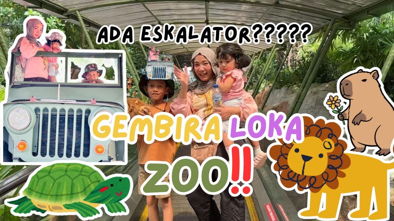 There is an Escalator at the “Gembira Loka Zoo”??? @corleones1017 