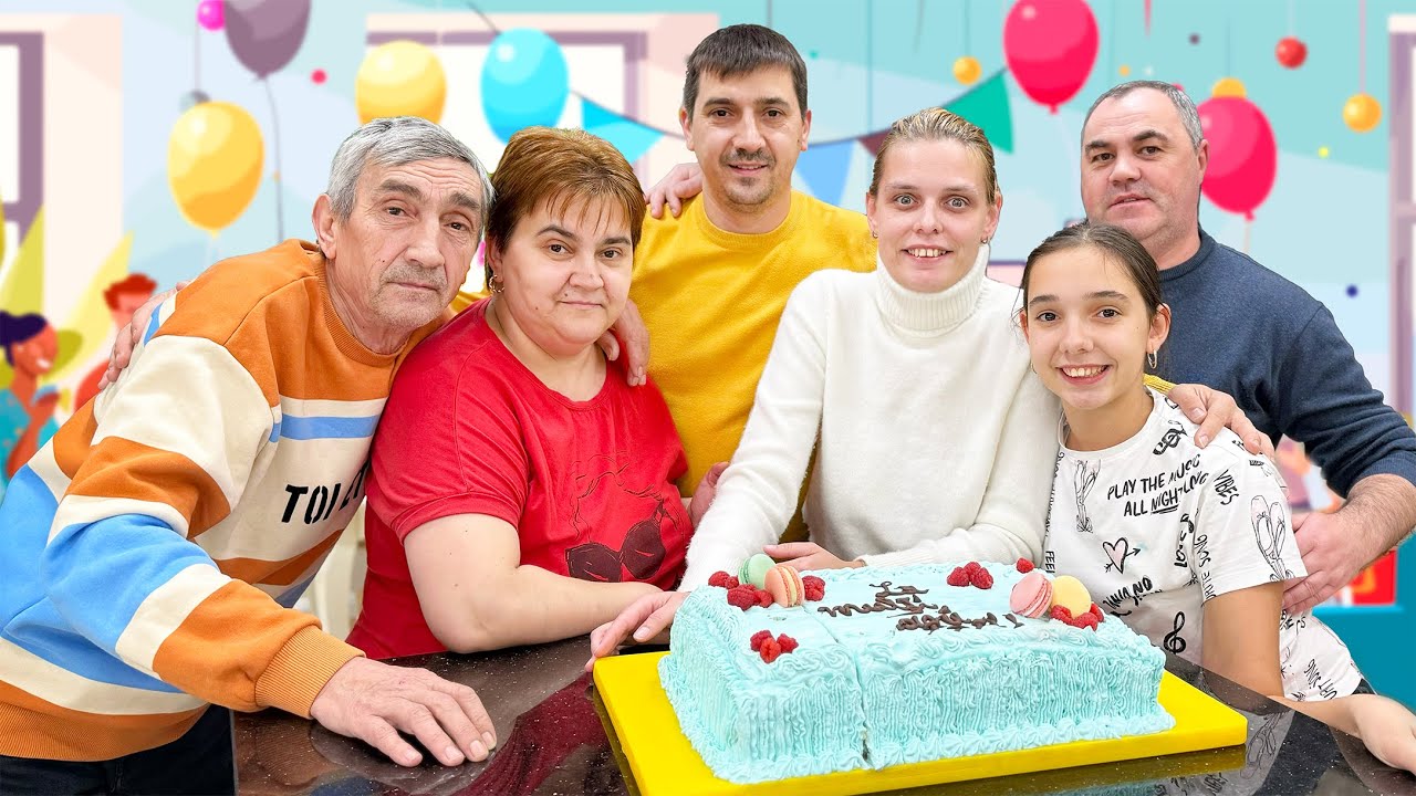 🎂 FRIȘCĂ pe TAVAN 😢 PETRECERE cu BUNICUL ACASĂ în ORADEA 🥰