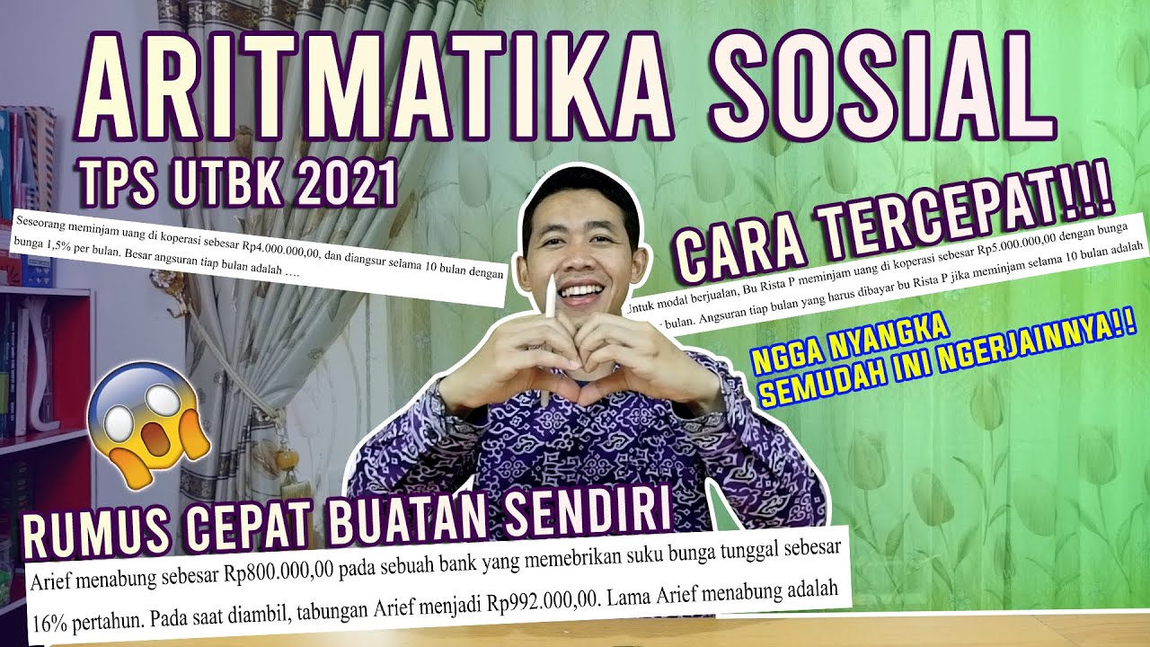 Soal TPS UTBK 2021 - Aritmatika Sosial