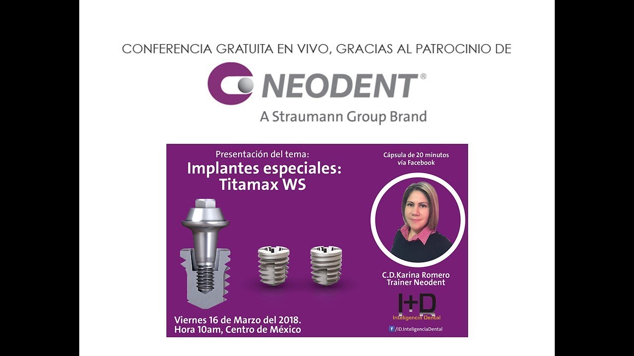 655 Implantes especiales: Titamax WS