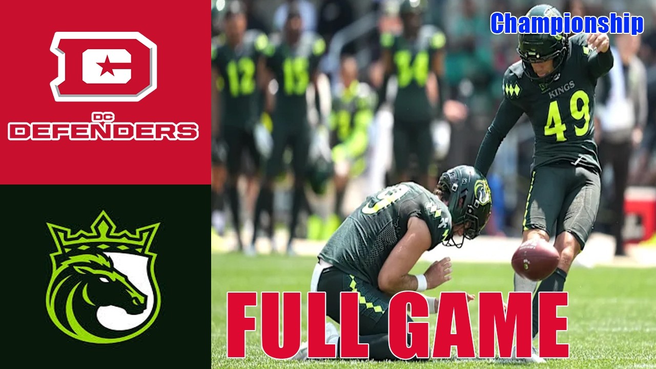 DC Defenders vs Louisville Kings (Championship) - United Bowl 2026 | UFL Season 2026
