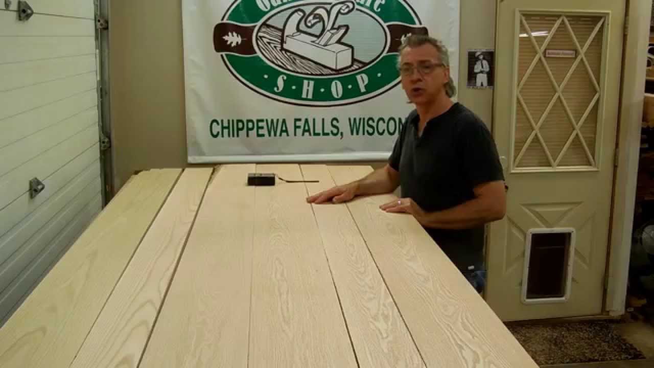 How To Make A Solid Oak Panel - The Oak Furniture Shop